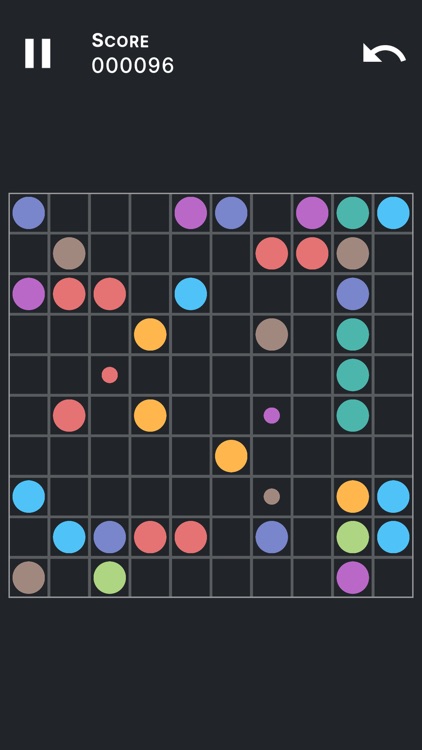 Bubble Lines Game Puzzle