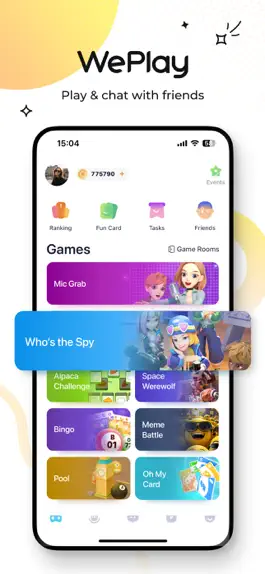 Game screenshot WePlay - Game & Party mod apk