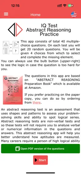 Game screenshot Abstract Reasoning Test Prep mod apk