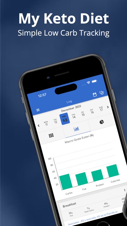 MyKeto Low Carb Macro Tracker