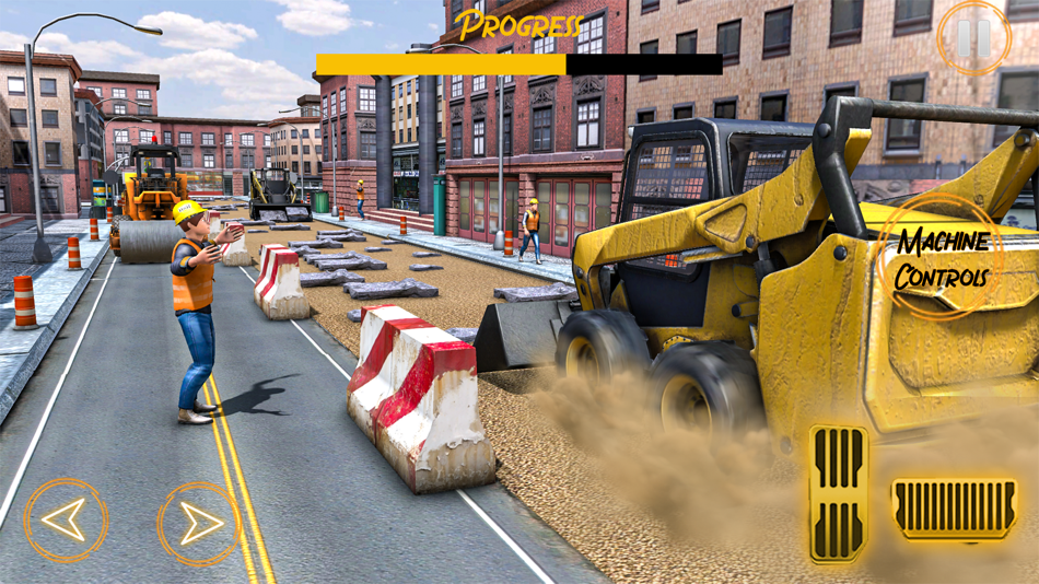 #4. Construction Simulator 3D Game (iOS) Podle: elinx technologies