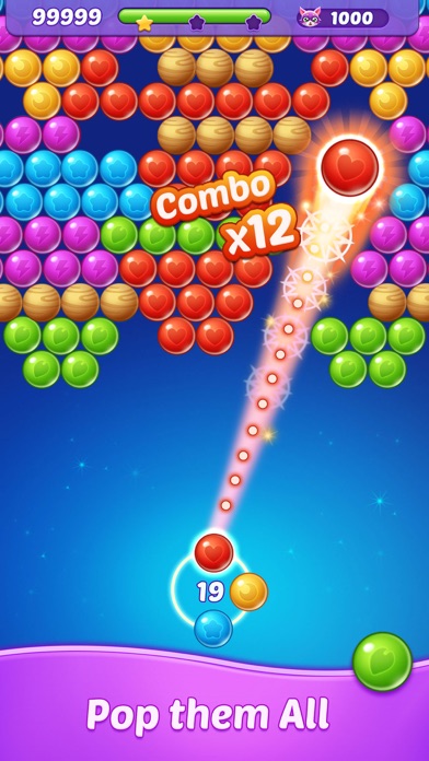 Screenshot #2 pour Bubble Shooter - Pop Puzzle!