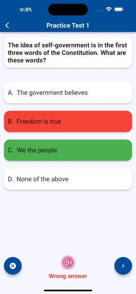 Game screenshot US Citizenship Exam 2024 apk