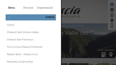 Cascia spiritualità e natura Screenshot