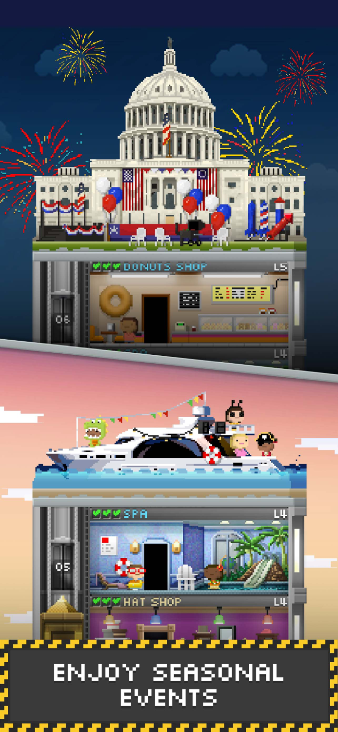 Tiny Tower Pixel Life Builder