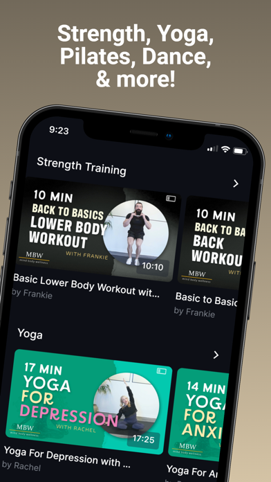 MBW - Mind Body Wellness Screenshot
