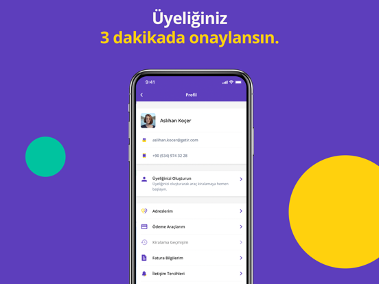 Screenshot #5 pour GetirAraç MOOV- Araç Kiralama