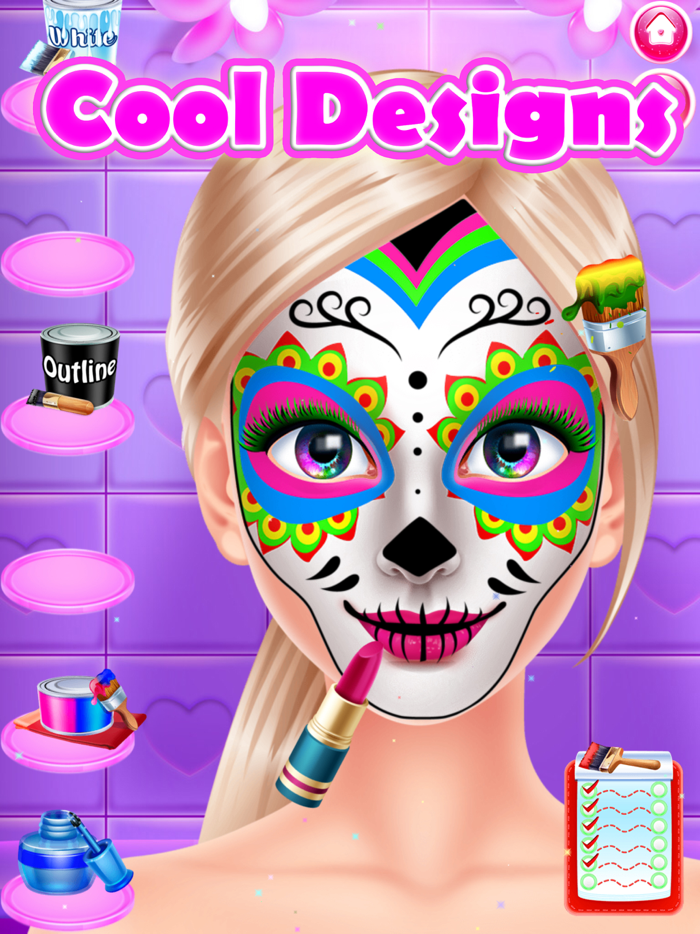 Face Paint Party Makeup Salon