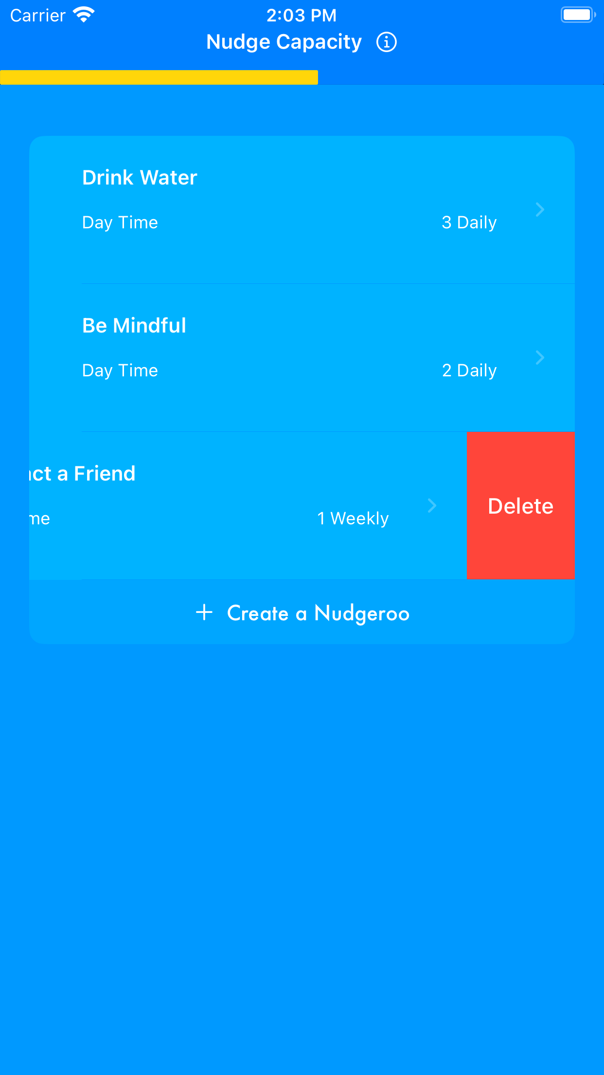 Nudgeroo: Random Notifications