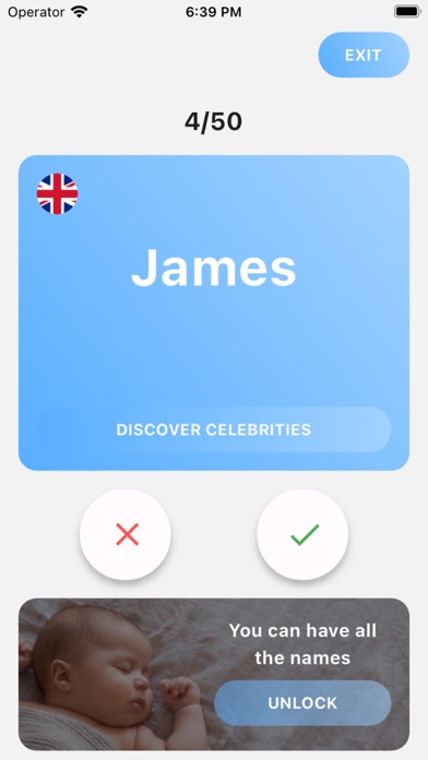 Baby Name - AI Celebrities Screenshot