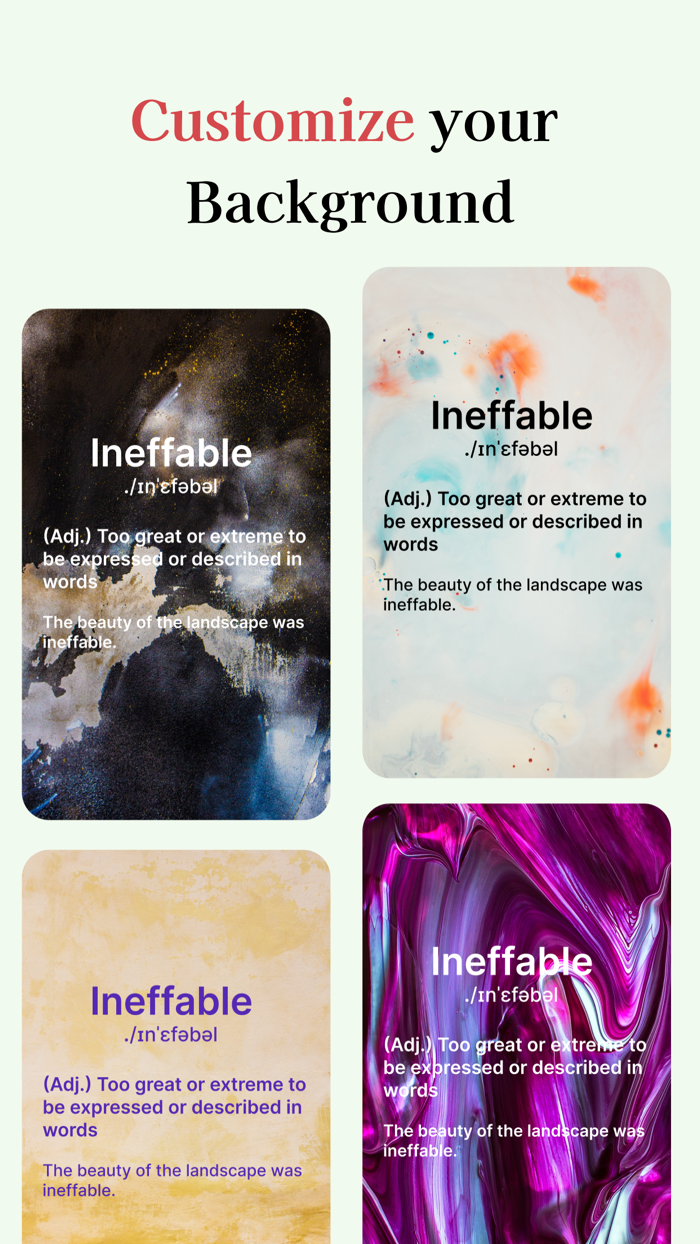 Vocabulary Builder for English