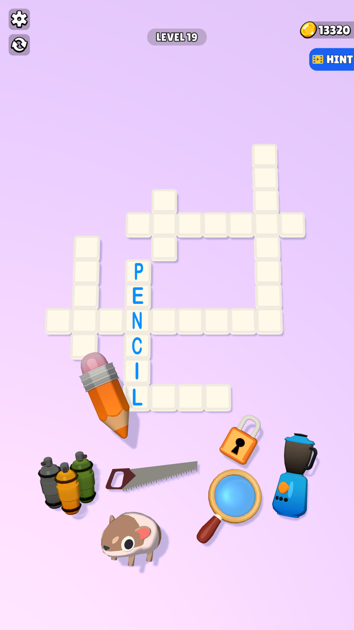 Crossword Puzzle 3D
