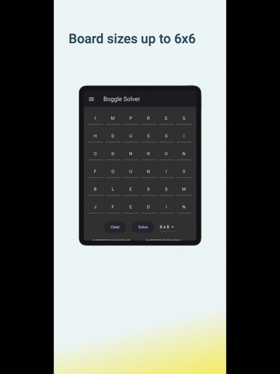 Screenshot #5 pour Word Shuffle Puzzle Solver