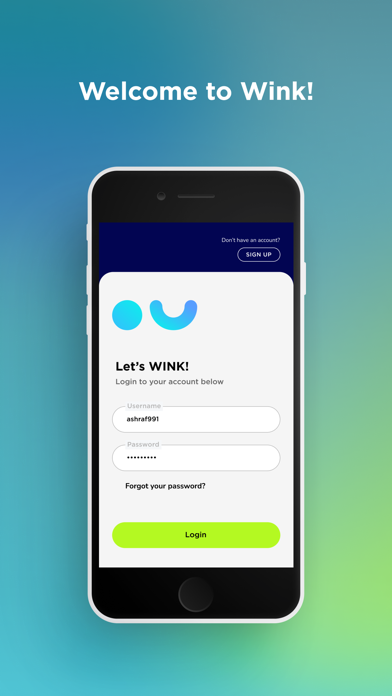 WINK Pay - LB Screenshot