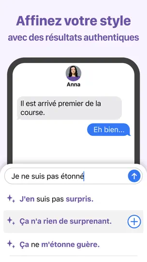 Capture d'écran de Reverso Rephraser & Synonymes sur iPhone 2