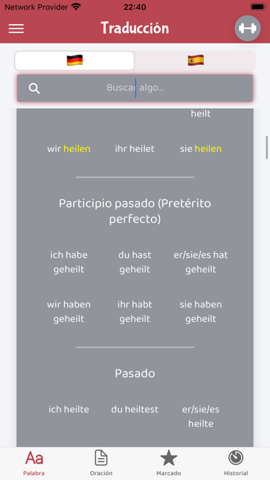 German Spanish Screenshot