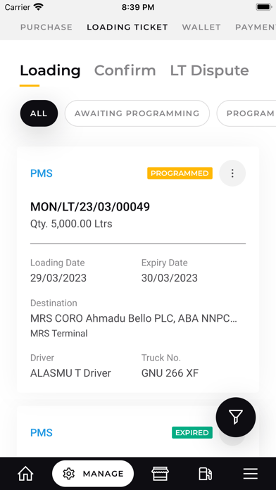 MRS Portal Screenshot