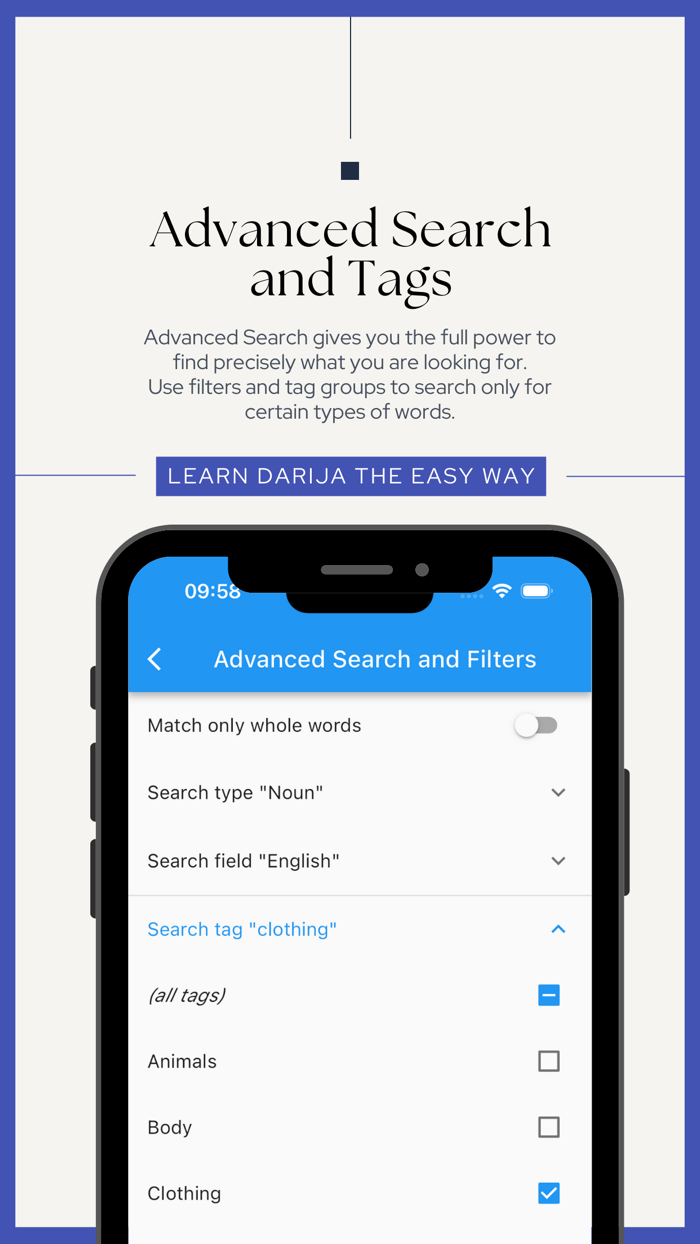 Moroccan Darija Dictionary