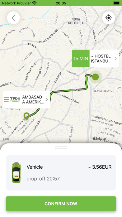 Tesla Taxi Kosova Screenshot