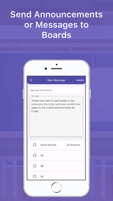 Smart Board - Management Screenshot