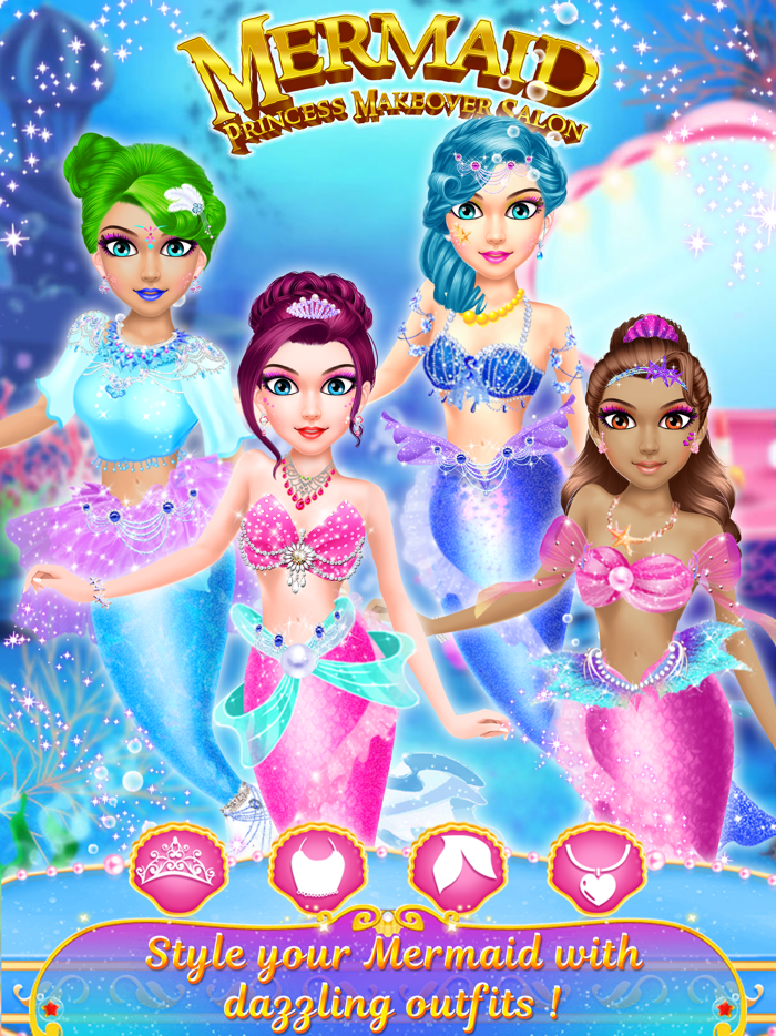 Princess Mermaid Makeup