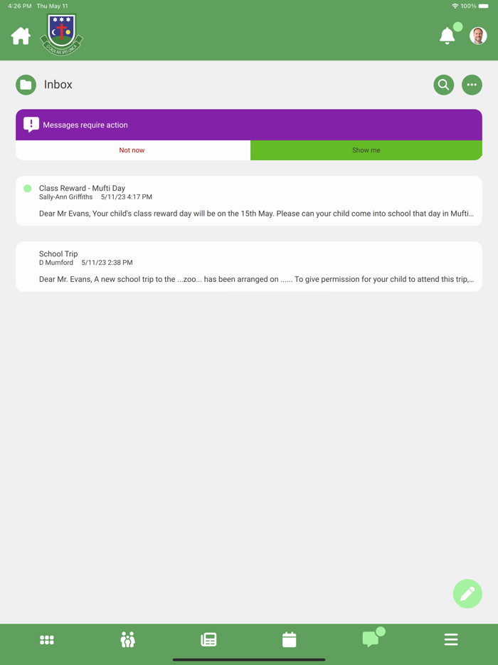 The Holy Cross School App
