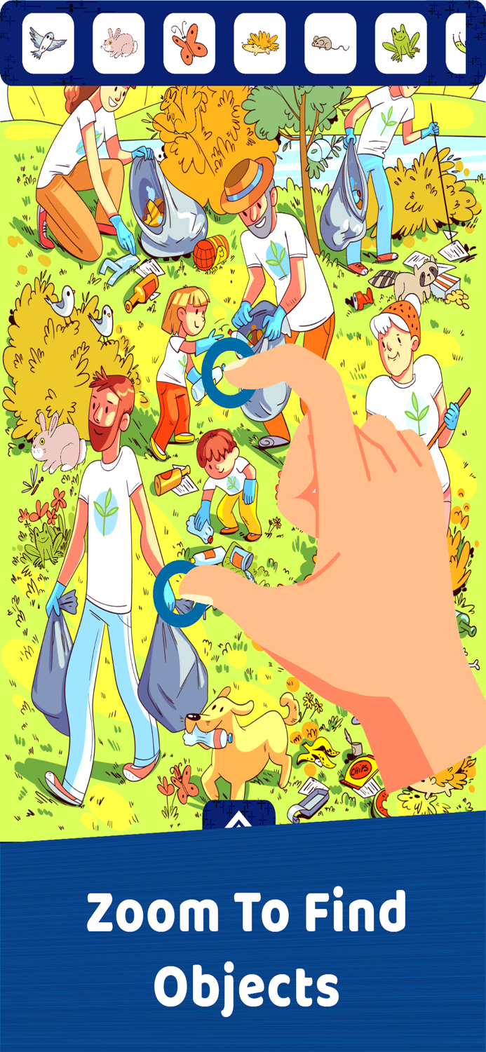 Hidden Objects  Puzzles Game