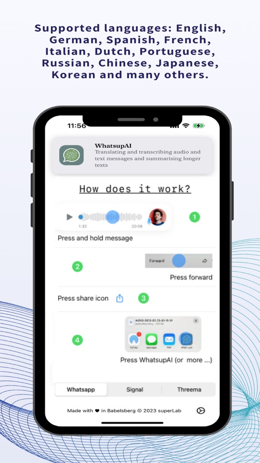 #3. What's up AI (iOS) 게시자: Christoph Doeffinger