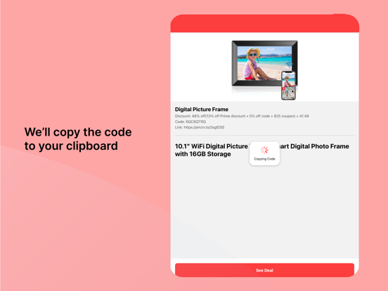 Beverly's Bargains iPad screenshot 3 - Shopping app