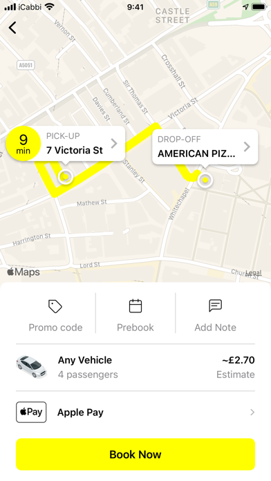 Britannia Taxis Screenshot