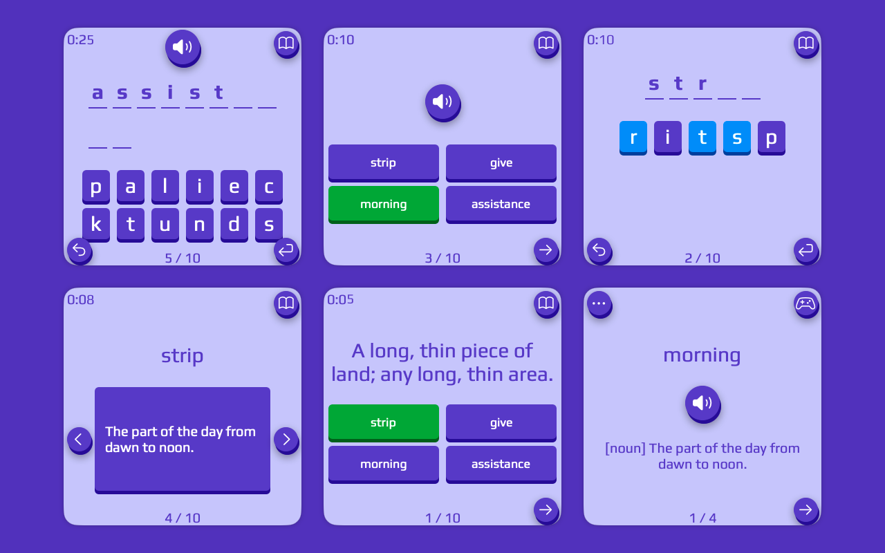 MingKi Vocabulary Games screenshot 18