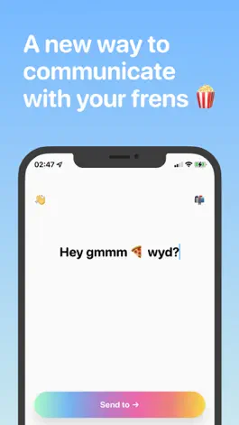 Game screenshot frens - widget messaging apk