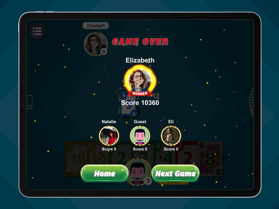 Crazy Eights + iPad screenshot