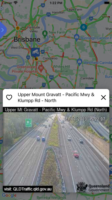 Live Traffic - Brisbane Screenshot