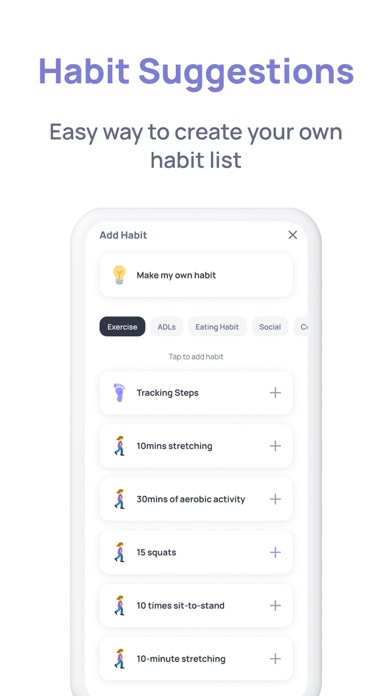 Rehabit: brain recovery habits Screenshot 4 - AppWisp.com Rehabit: brain recovery habits Screenshot 4 - AppWisp.com
