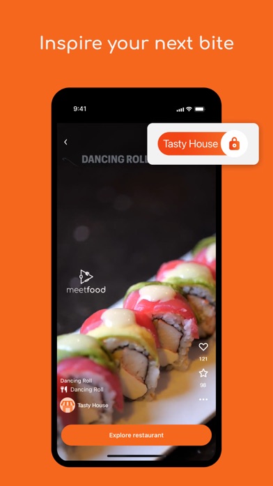 Meetfood: Explore & Reviews Screenshot
