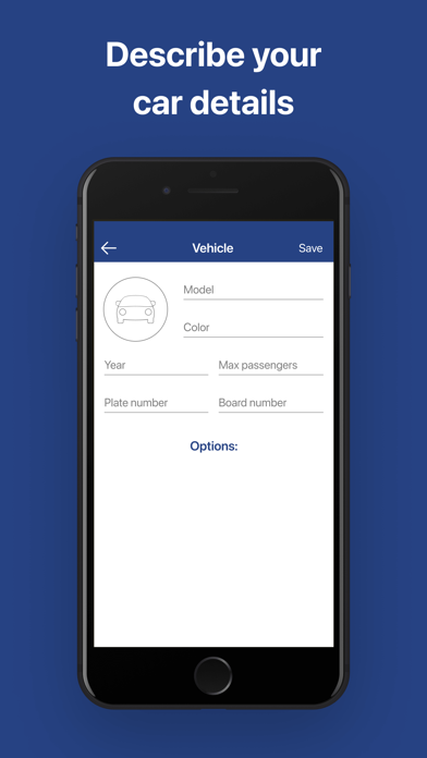 BTLR Driver App Screenshot