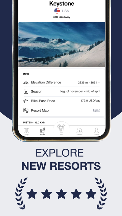 Skill: Ski & MTB Tracker Screenshot
