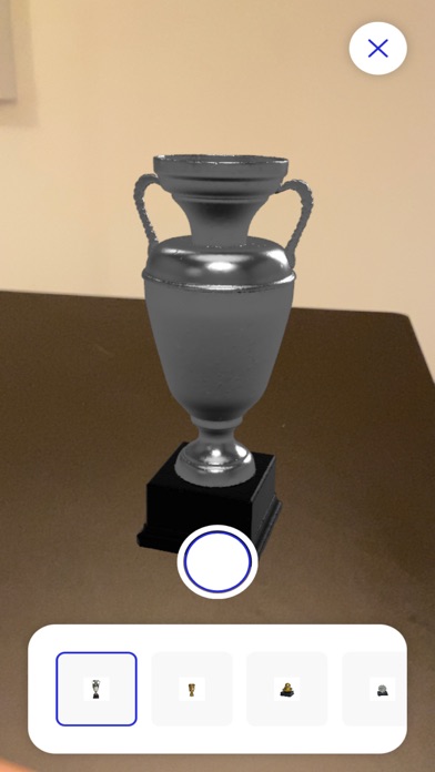 Pokal-App Screenshot