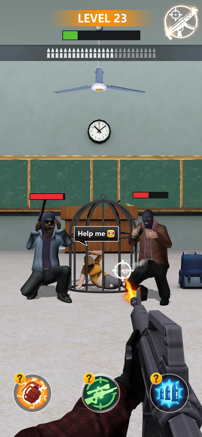 Flash Knight 3DGun Shooting