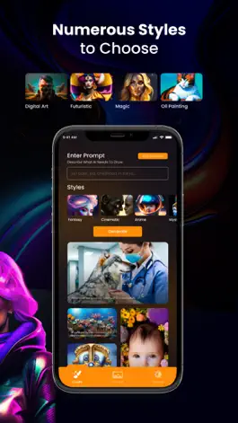 Game screenshot Da Vinci AI Art Generator hack