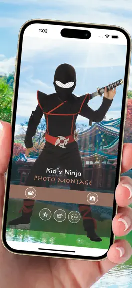 Game screenshot Kid’s Ninja Photo Montage mod apk