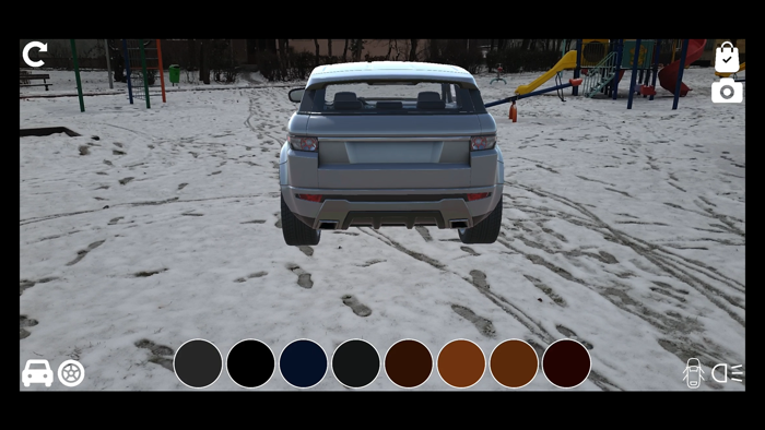 AR Car Showcase Sample