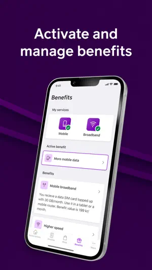 Mitt Telia screenshot 2