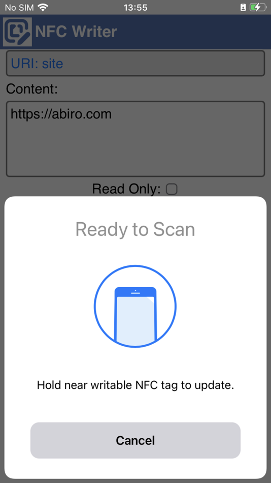 #3. Abiro NFC Writer (iOS) 게시자: Anders Borg