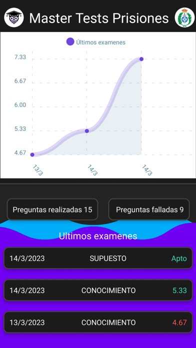 Oposicion M Tests Prisiones Screenshot
