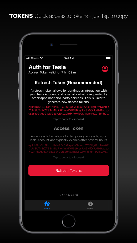 #2. Auth app for Tesla (macOS) Podle: Kim Hansen