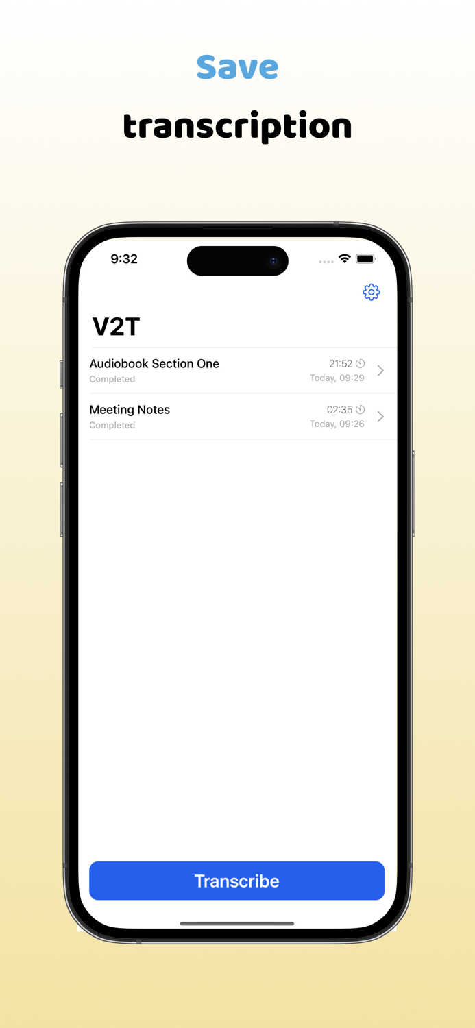 Whisper AI Transcription - V2T
