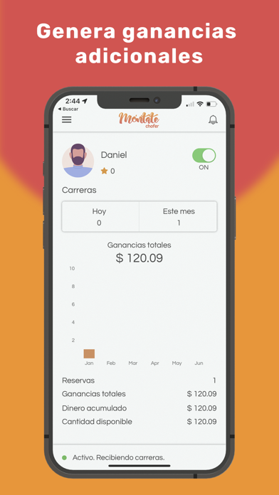 Montate - Para choferes Screenshot