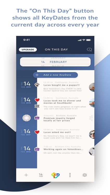 KeyDates Your Memory App